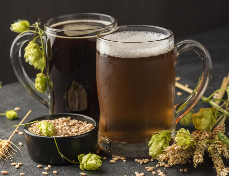 beer-mugs-arrangement-with-seeds